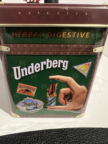 Blechdose underberg metalldose - underberg,