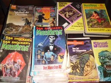 ca. 100 x Romane in Macabros ,Vampir ,Horror ,usw.
