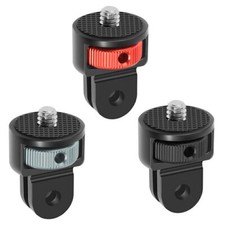 1/4" Schraub Stativ Adapter Halterung für Gopro Hero 10/9 Insta360 Aation Kamera