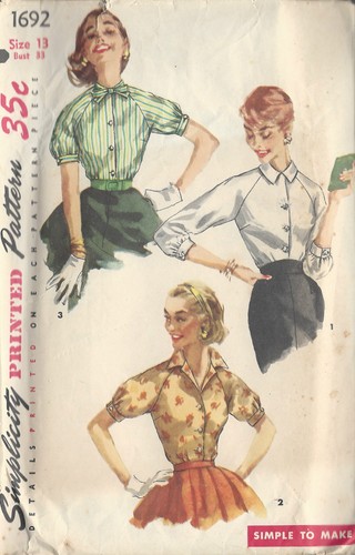 Vintage schnittmuster b33 - vintage,