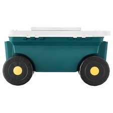 Fahrbarer Gartensitz Staufach