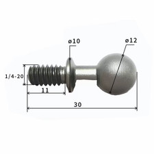 Kugelkopf-Adapter-Clip-Halteru