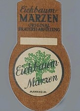 Bierflasschen Kordel Etikett Eichbaum  Brauerei Eichbaum Märzen