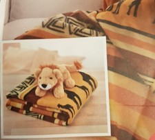 flauschige Kuscheldecke mit