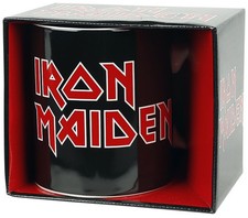 GGS Tasse  Iron Maiden Logo schwarz/rot/weiß Standard