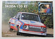 Original Rallye Autogrammkarte