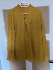 Bluse Langarm Mit Schleife Gr