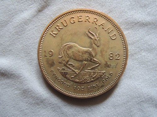 Krügerrand aus südafrika - aus,