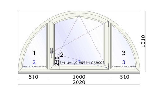 Veka rundbogenfenster - 🌈,