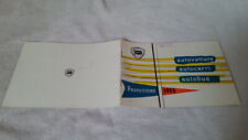 32B 354 1953 Lancia Appia Aurelia B10 B21 B22 GT2500 Autocarro Prospekt Brochure