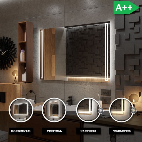 Badspiegel mit led beleuchtung - mit,
