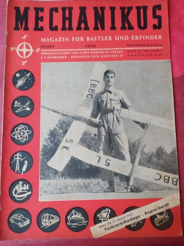 Mechanikus heft 1952 - 11/1952,