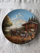 Sammelteller "Rast im Gasthof" (Seltmann Weiden/C. Lückel) - neuwertig