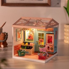 Rolife Super Schöpfer Fruit Store Kunststoff DIY Puppenhaus Spielzeug Geschenke
