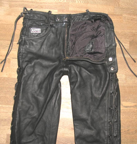 Akito schnür lederjeans - /, /