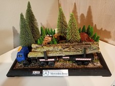 Diorama Mercedes Benz SK Holztransporter M.1:50