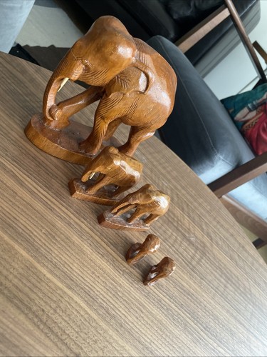 Vintage handgeschnitzte holz - vintage,