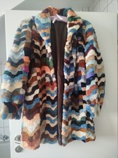 Patchwork Mantel Aus Echtem