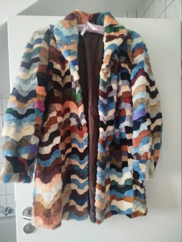 Patchwork mantel aus echtem - aus,