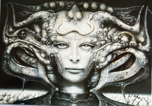 Giger signiert oscar - h.,