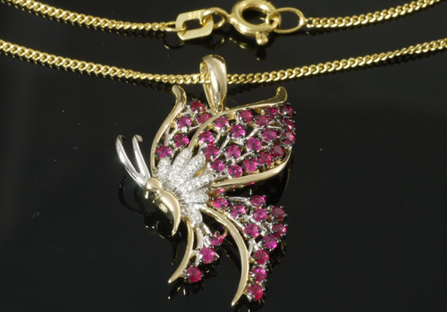 585 goldkette mit - 585,