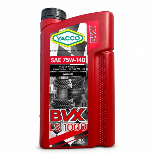 Yacco bvx 1000 75w140 - bvx, ls