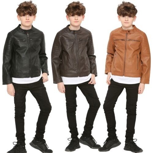 Kinder motorrad biker jacke - motorrad,