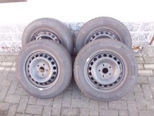 VW Golf V VI Seat Skoda 4 Winterräder Stahl 195/65R15 91T Conti 6Jx15 H2 ET 47