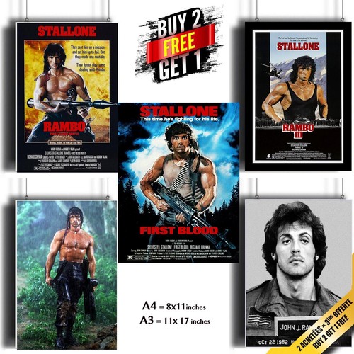 Rambo first blood poster - rambo,