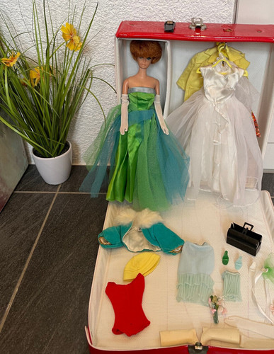Mattel barbie 1960s carry case - barbie,