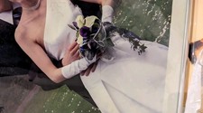Hochzeitskleid one shoulder - ,