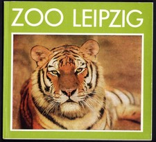 Zoo Leipzig, DDR-Broschüre von damaligen Zoodirektor Prof. Dr. Siegfried Seifert