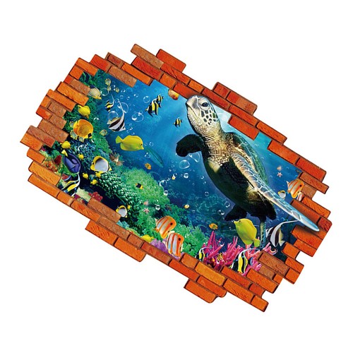 Unterwasserwelt deko aufkleber - unterwasserwelt,