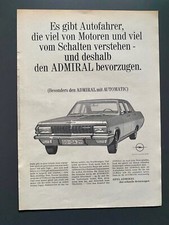 1966 Opel Admiral Automatic