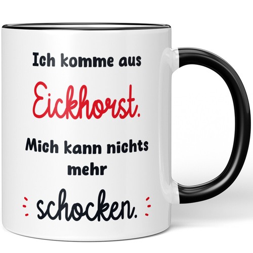 Ich komme aus - , mich
