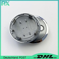 4x 69mm Grau Felgenkappen