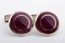 Manschettenknöpfe 925 Sterlingsilber mit Emaille Neu!  