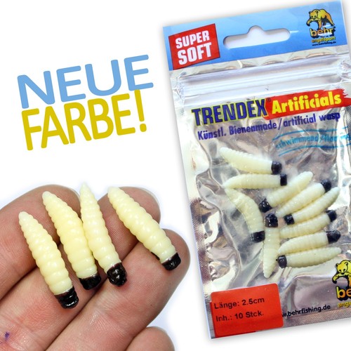 10x jumbo bienenmaden - 10x,