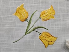 Tischdecke 12-Sitzer bestickt