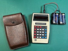 Commodore MM2SR Taschenrechner (Batterie- & Netzbetrieb) - LESEN! Rarität!