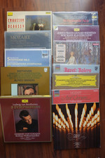 Schallplatten LPs Beethoven Klaviersonaten Brendel, Symphonien Karajan u.a.
