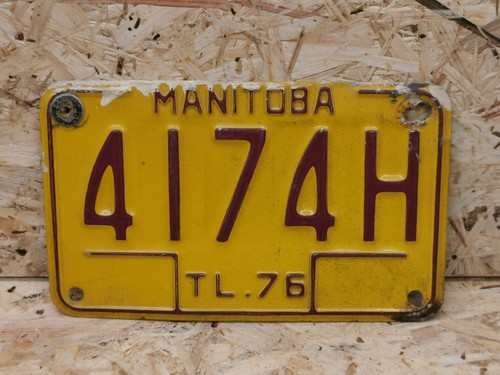 Kleines nummernschild kanada - kleines,