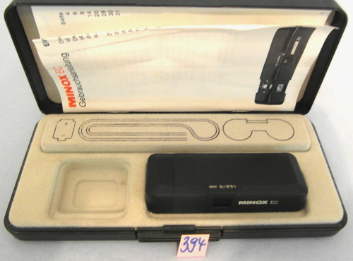 Minox miniaturkamera - minox, ec