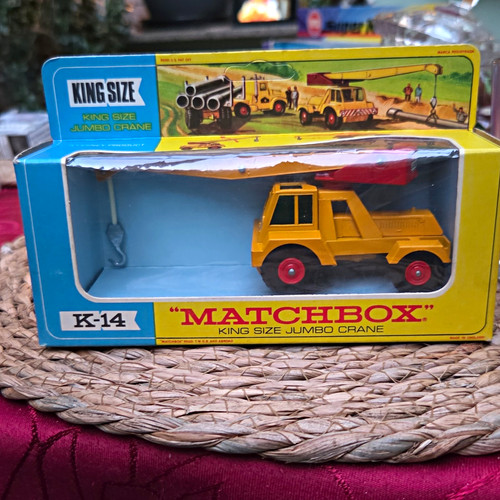 Matchbox king size jumbo crane - matchbox,