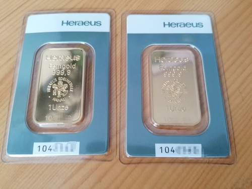Unze gold heraeus - unze,
