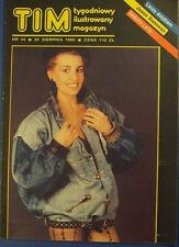 DANUTA LATO  polish mag.FRONT cover 34/1989  Jason Donovan