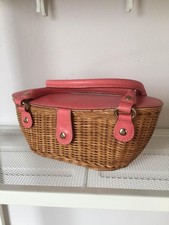 Kate Spade Rosa Leder Stroh