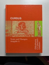 Cursus, Texte Übungen Ausgabe A, Gymnasium, ISBN: 9783766152909