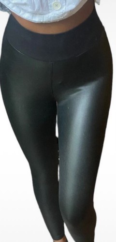 Fake leder leggins vintage - leggins,