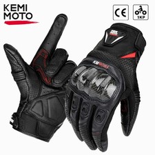 Leder Motorradhandschuhe